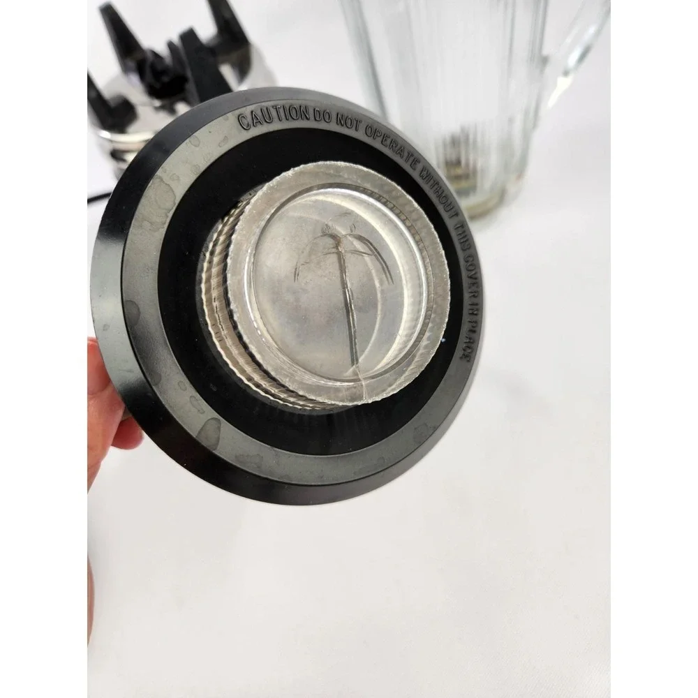 Vintage Waring Commercial Bar Blendor Glass And Stainless Steel Pitcher Blender